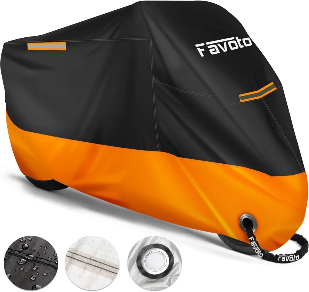 Motociklo uždangalas Favoto FT0105_EU, 1 vnt. kaina ir informacija | Moto reikmenys | pigu.lt