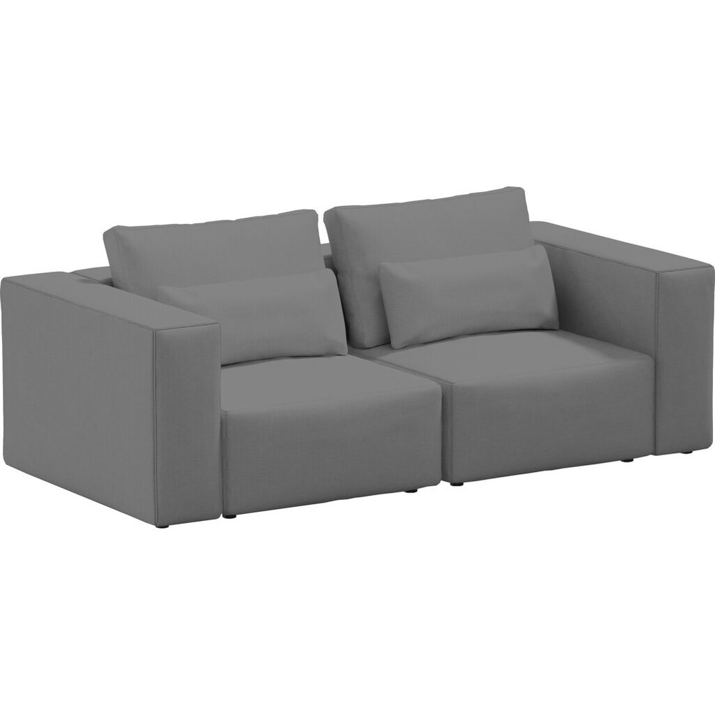 Sofa Riposo ottimo, 210x105x85 cm, pilka цена и информация | Sofos | pigu.lt