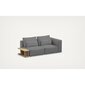 Sofa Riposo ottimo, 210x105x85 cm, pilka kaina ir informacija | Sofos | pigu.lt