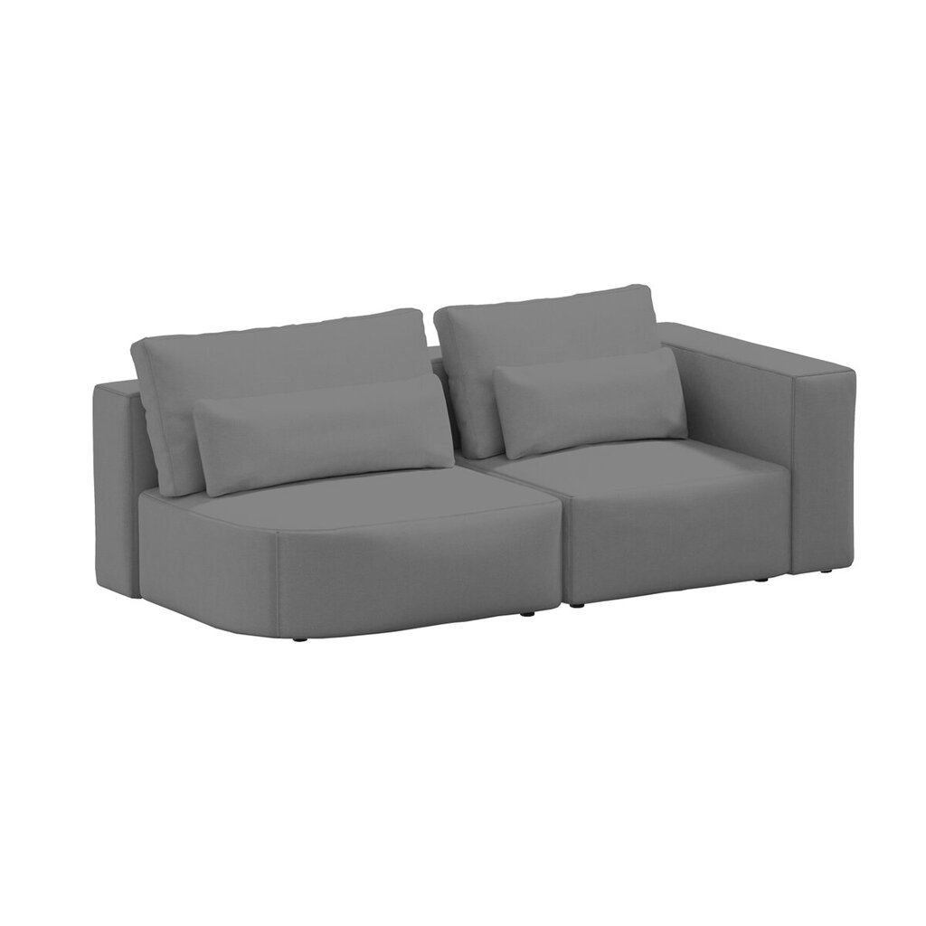 Sofa Riposo ottimo, 185x105x85 cm, pilka цена и информация | Sofos | pigu.lt
