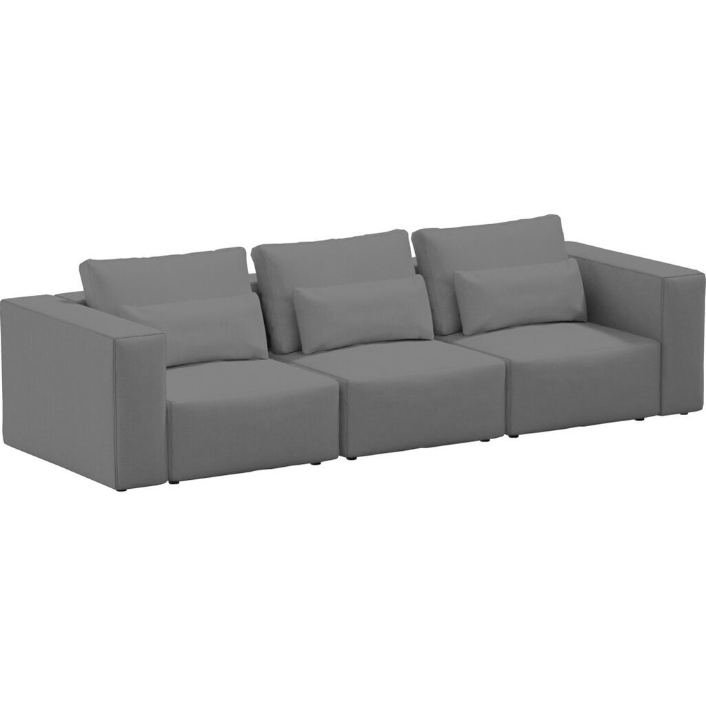 Sofa Riposo Ottimo, 290x105x85cm, pilka kaina ir informacija | Sofos | pigu.lt