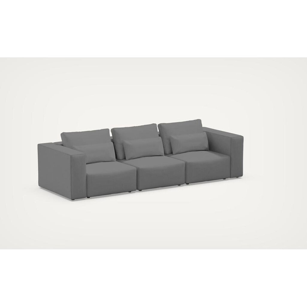 Sofa Riposo Ottimo, 290x105x85cm, pilka цена и информация | Sofos | pigu.lt
