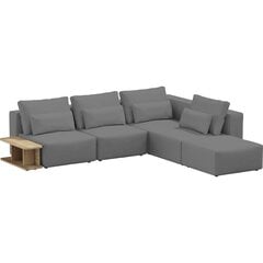 RIPOSO OTTIMO 3-местный угловой диван с приставным столиком цена и информация | Угловые диваны | pigu.lt