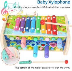 Medinis Montessori ksilofono žaislas Melofaver kaina ir informacija | Lavinamieji žaislai | pigu.lt
