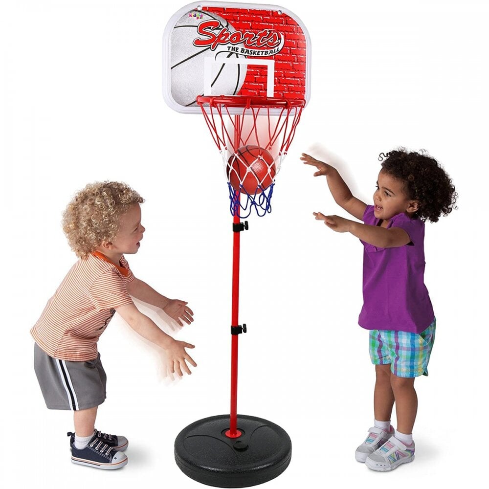 Vaikiškas krepšinio stovas, 100cm kaina ir informacija | Lauko žaidimai | pigu.lt