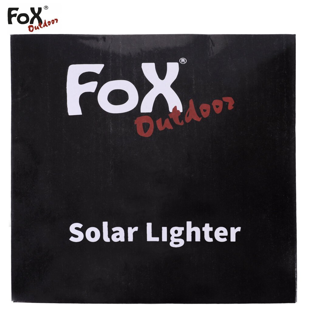 Saulės žiebtuvėlis Fox Outdoor kaina ir informacija | Kitas turistinis inventorius | pigu.lt