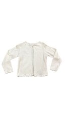 Gatito bluzonas mergaitėms, baltas цена и информация | Свитеры, жилетки, пиджаки для девочек | pigu.lt