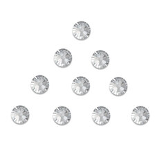 Стразы Swarovski типа SS6 Crystal Silver, 1140 штук цена и информация | Средства для маникюра и педикюра | pigu.lt