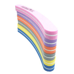 Nagų poliravimo blokelis, įvairių spalvų Sunshine 180/240, 1 vnt kaina ir informacija | Manikiūro, pedikiūro priemonės | pigu.lt