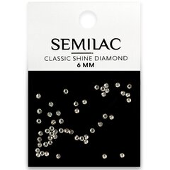 Украшение Semilac для маникюра, кристаллы Classic Shine Diamond, 6 мм цена и информация | Средства для маникюра и педикюра | pigu.lt