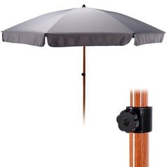 Sodo skėtis Ambiance, pilkas цена и информация | Зонты, маркизы, стойки | pigu.lt