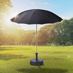 Sodo skėtis ProBeach, juodas цена и информация | Зонты, маркизы, стойки | pigu.lt