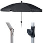 Sodo skėtis Ambiance, pilkas kaina ir informacija | Skėčiai, markizės, stovai | pigu.lt