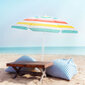 Paplūdimio skėtis ProBeach, įvairių spalvų kaina ir informacija | Skėčiai, markizės, stovai | pigu.lt