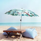 Paplūdimio ir sodo skėtis Ambiance, įvairių spalvų kaina ir informacija | Skėčiai, markizės, stovai | pigu.lt