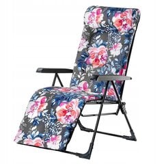 Sulankstoma sodo kėdė Kadax Girona Plus Flowers, įvairių spalvų kaina ir informacija | Lauko kėdės, foteliai, pufai | pigu.lt