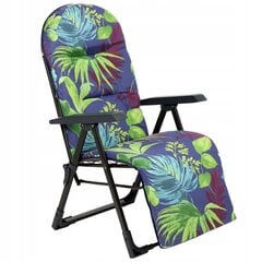 Sulankstoma sodo kėdė-gultas Kadax Soller Plus Granat, įvairių spalvų цена и информация | Садовые стулья, кресла, пуфы | pigu.lt