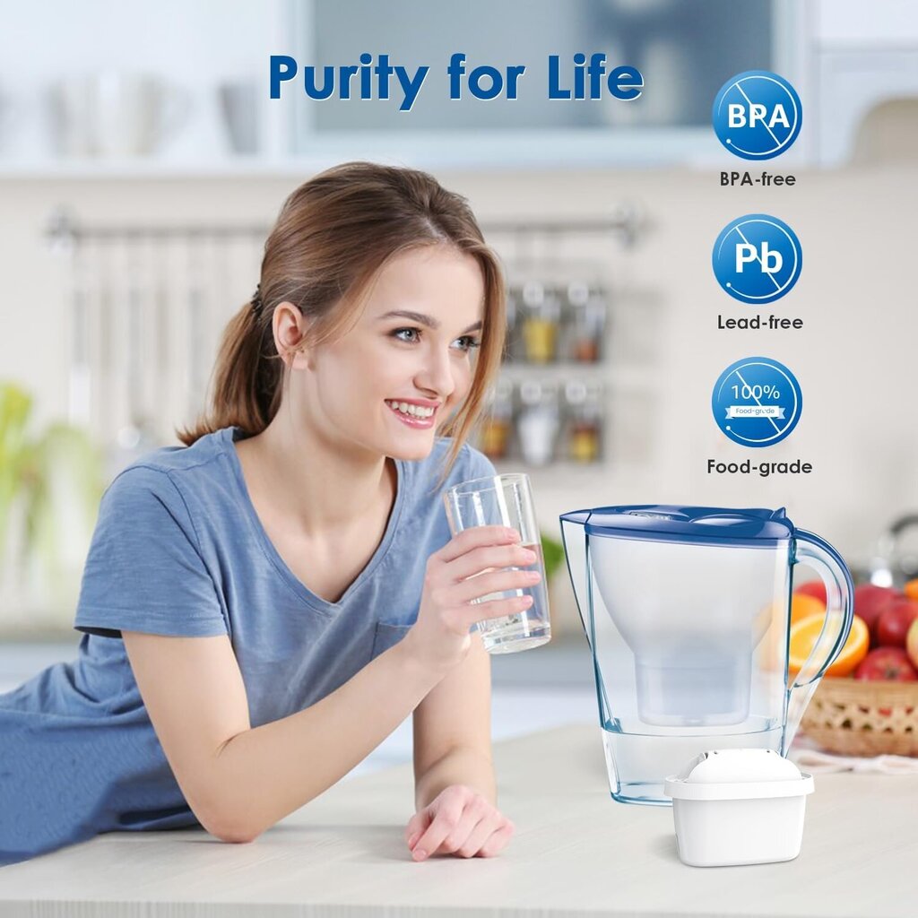 Brita Maxtra+, 8 vnt. kaina ir informacija | Vandens filtrai | pigu.lt