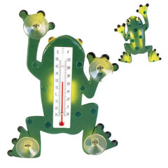 Lauko termometras su siurbtukais varlė 23,5 cm цена и информация | Метеорологические станции, термометры | pigu.lt