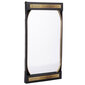 Sieninis veidrodis Vilde, auksinis цена и информация | Veidrodžiai | pigu.lt