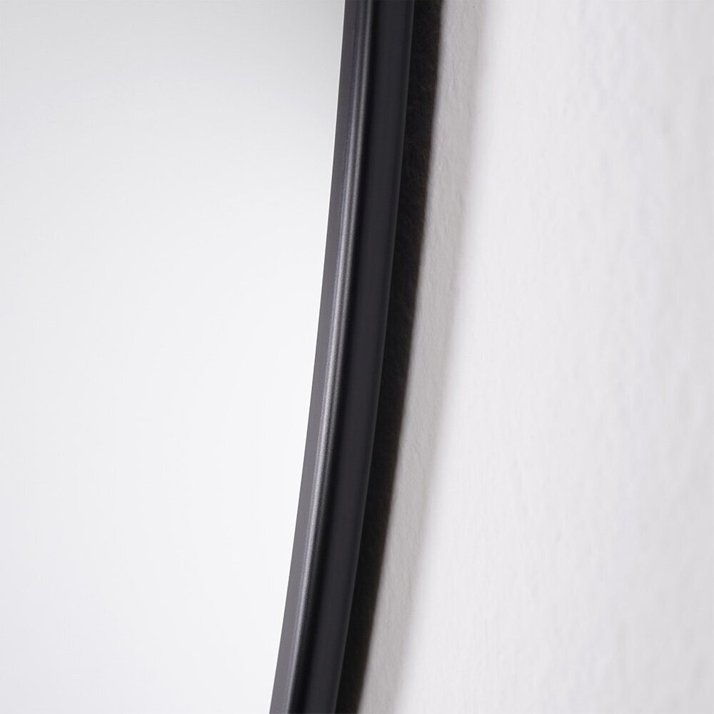 Sieninis veidrodis Vilde, juodas kaina ir informacija | Veidrodžiai | pigu.lt