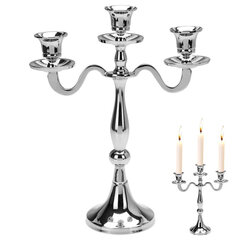 Home Styling Collection žvakidė Candelabra, 31,5 cm kaina ir informacija | Žvakės, Žvakidės | pigu.lt