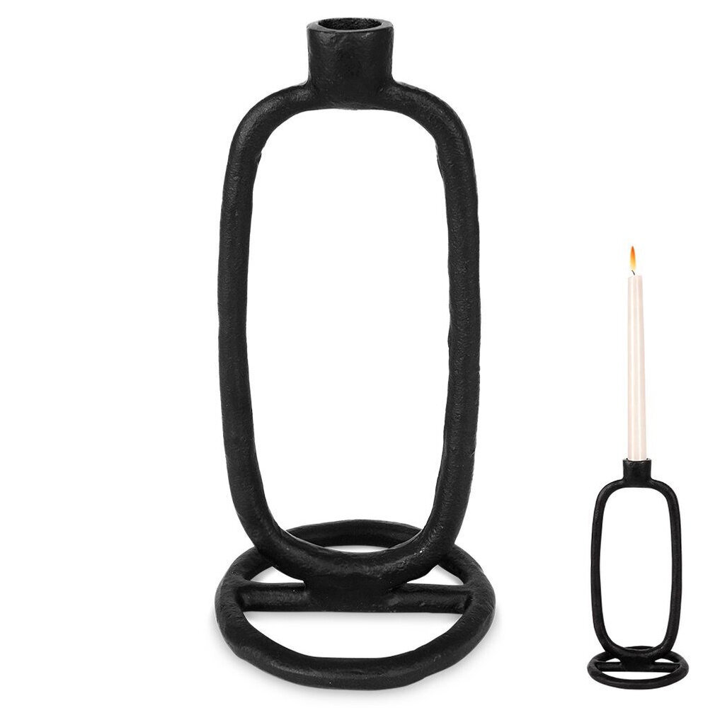 Home Styling Collection žvakidė 24 cm kaina ir informacija | Žvakės, Žvakidės | pigu.lt