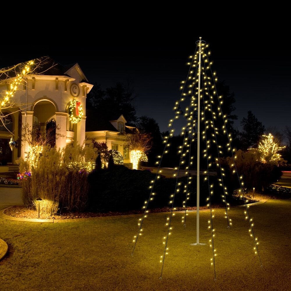Kalėdinė girlianda, 120 LED, 2 m цена и информация | Girliandos | pigu.lt
