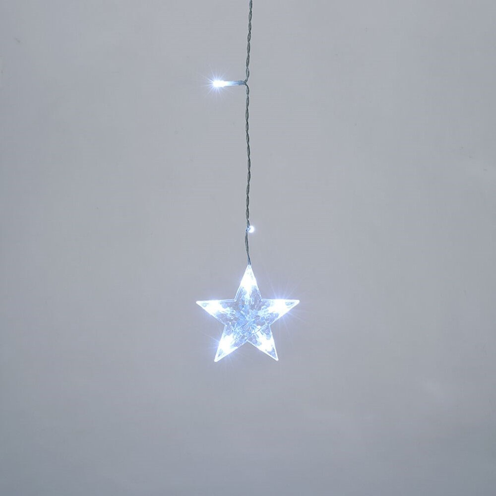 Kalėdinė girlianda, 138 LED, 2,2 m kaina ir informacija | Girliandos | pigu.lt