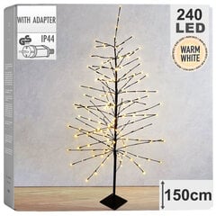 Рождественское украшение с подсветкой Дерево цена и информация | Рождественское украшение CA1031, 10 см | pigu.lt