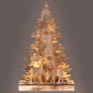 Kalėdinė dekoracija Šviečianti medinė eglė kaina ir informacija | Kalėdinės dekoracijos | pigu.lt
