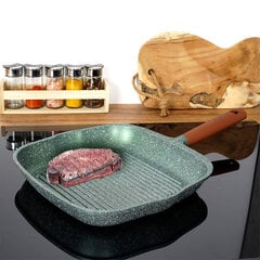 Сковорода для гриля, 28x28 см цена и информация | Cковородки | pigu.lt