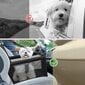 Automobilinis transportavimo kėdutė šunims arba katėms, 40x34 cm, juoda цена и информация | Transportavimo narvai, krepšiai | pigu.lt