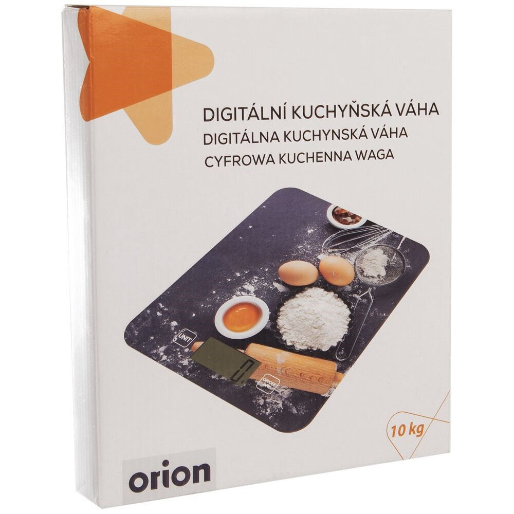Orion svarstyklės, 22,5x18,5 cm kaina ir informacija | Virtuvės įrankiai | pigu.lt