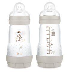 Buteliukas Mam Anti-Colic Bottle Neutral, 2+ mėn, 260 ml kaina ir informacija | Buteliukai kūdikiams ir jų priedai | pigu.lt