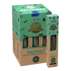 Smilkalų lazdelės Organico Patchouli, 12x25 g kaina ir informacija | Namų kvapai | pigu.lt