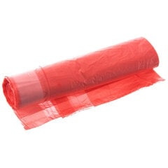 Orion šiukšlių maišai, raudoni, 60 l, 10 vnt цена и информация | Мешки для мусора | pigu.lt