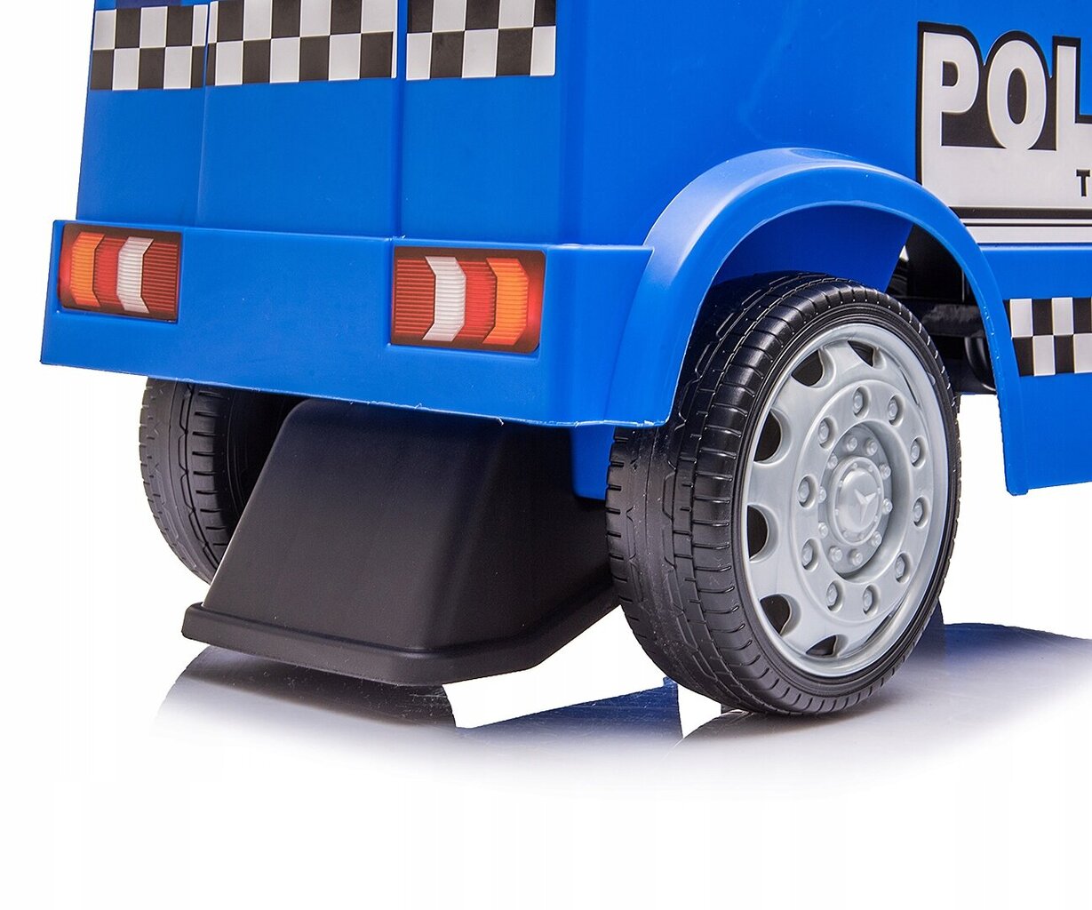 Paspiriama policijos mašinėlė Milly Mally Mercedes, mėlyna kaina ir informacija | Žaislai kūdikiams | pigu.lt
