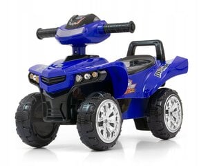 Paspiriama mašinėlė Milly Mally Quad Monster, mėlyna kaina ir informacija | Žaislai kūdikiams | pigu.lt