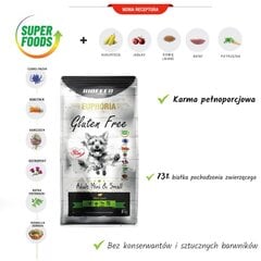 Biofeed Euphoria Gluten Free Adult Mini&Small su ėriena, 12 kg kaina ir informacija | Sausas maistas šunims | pigu.lt