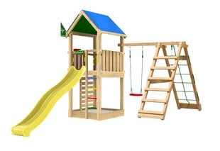 Žaidimų aikštelė Jungle Gym Lodge 1-Climb kaina ir informacija | Vaikų žaidimų nameliai | pigu.lt