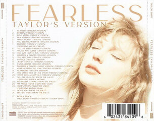 CD Taylor Swift Fearless цена и информация | Виниловые пластинки, CD, DVD | pigu.lt