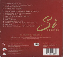 CD Andrea Bocelli Si Forever The Diamond Edition kaina ir informacija | Vinilinės plokštelės, CD, DVD | pigu.lt