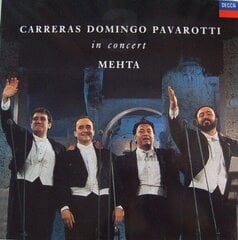 Vinilinė plokštelė Carreras, Domingo, Pavarotti, Mehta In Concert цена и информация | Виниловые пластинки, CD, DVD | pigu.lt