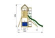 Žaidimų aikštelė Jungle Gym Voyager Clutter Bridge цена и информация | Vaikų žaidimų nameliai | pigu.lt