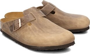 Boston leoi narrow birkenstock 0960813 moterims ruda women's brown цена и информация | Мужские шлепанцы, босоножки | pigu.lt