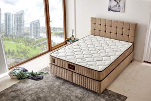 Čiužinys Bamboo 140x200 cm Double Size Middle Firm Mattress kaina ir informacija | Čiužiniai | pigu.lt