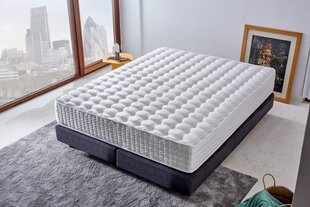 Čiužinys London 150x200 cm Double Size FR Fabric PocketSpring Luxury Mattress цена и информация | Матрасы | pigu.lt