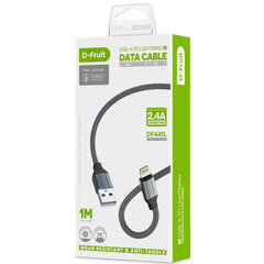 D-Fruit кабель USB-A - Lightning 1 м (DF441L) цена и информация | Кабели для телефонов | pigu.lt