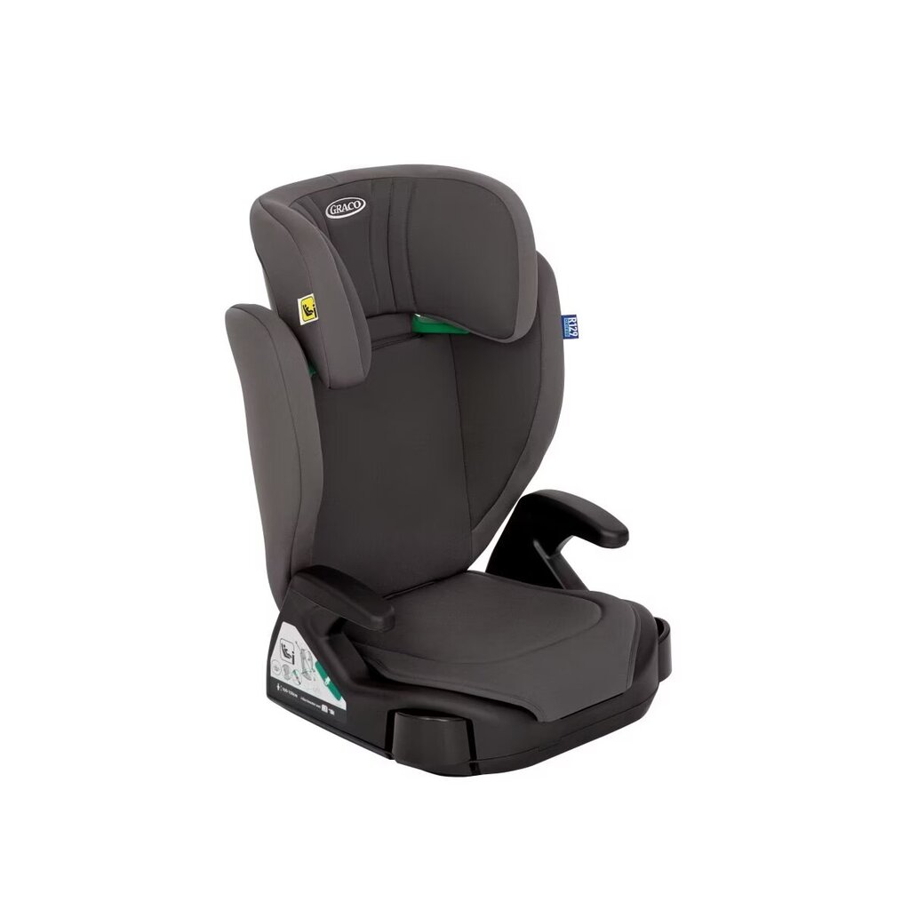 Automobilinė kėdutė Graco Junior Maxi R129, 15-36 kg, Iron kaina ir informacija | Autokėdutės | pigu.lt